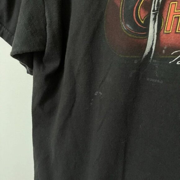 2008 Harley Davidson Too Tough To Die Skeleton T-shirt Moto Size Large Y2K - Picture 4 of 6